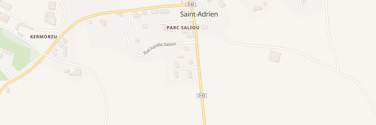 Plan du 4 Imp du 8 Mai 1945 à Saint-Adrien