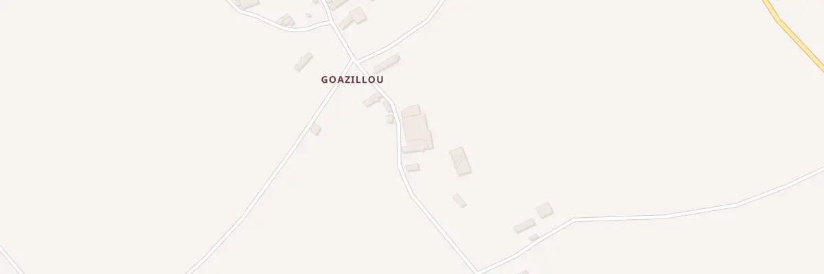 Plan du 16 Goazillou à Bon Repos sur Blavet