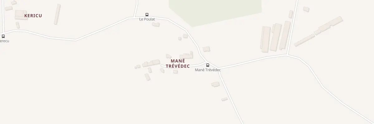 Plan du 396 Mané Trévédec à Languidic