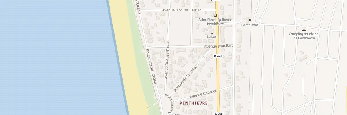Plan du 9 Av Duguay Trouin à Saint-Pierre-Quiberon