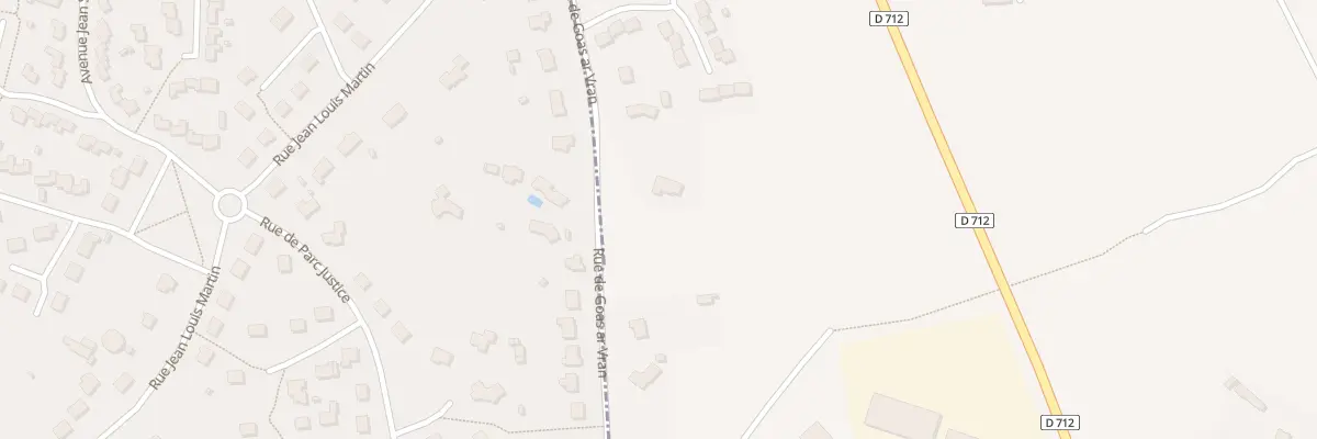 Plan du 18 Rue de Goas ar Vran à Saint-Agathon