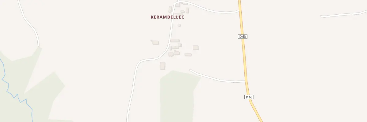 Plan du 10 Kerambellec à Saint-Adrien