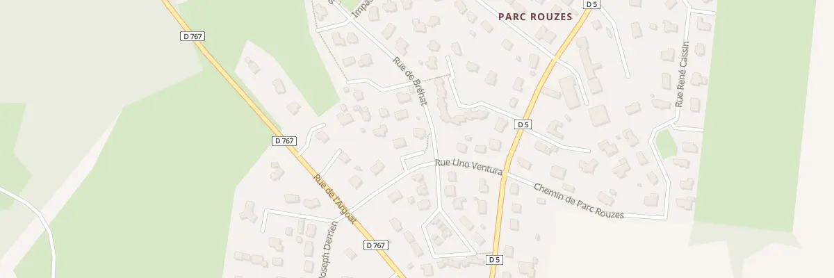 Plan du 8 Rue Lino Ventura à Ploumagoar