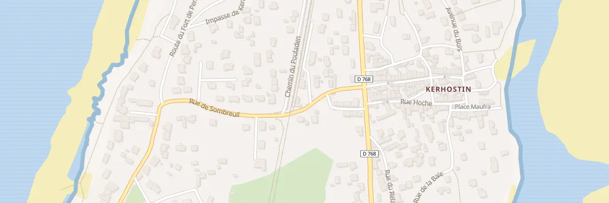 Plan du 5402 Kerhostin à Saint-Pierre-Quiberon