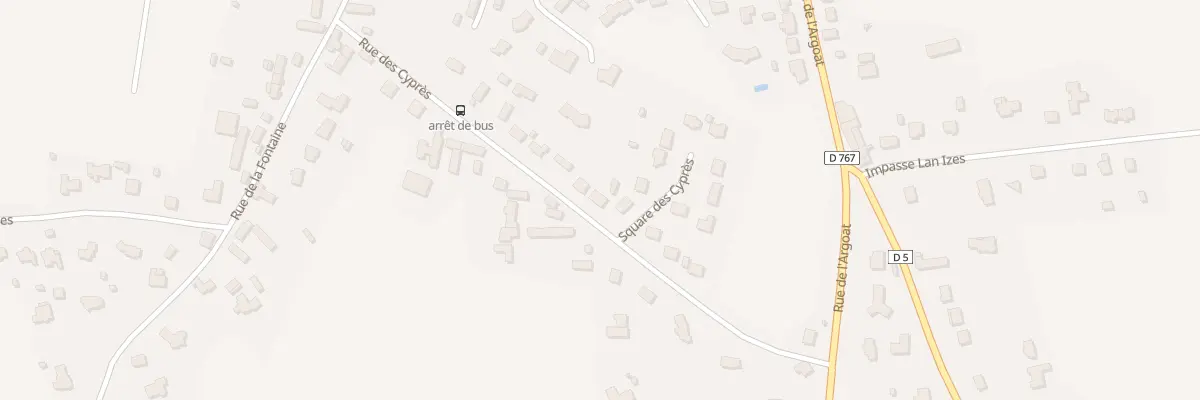 Plan du 21 Rue des Cyprès à Ploumagoar