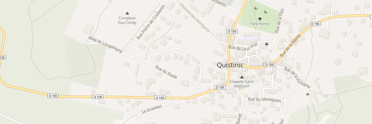 Plan du 11 Rue Ajoncs à Quistinic