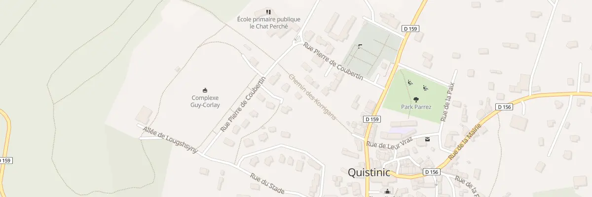 Plan du 3 Rue des Bruyères à Quistinic