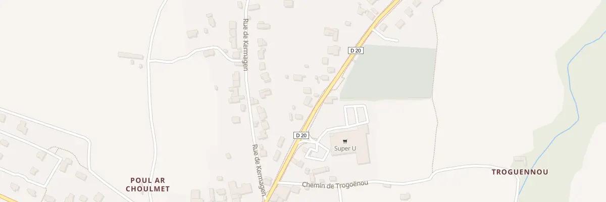 Plan du 13 Rue de l’Armor à Pleubian