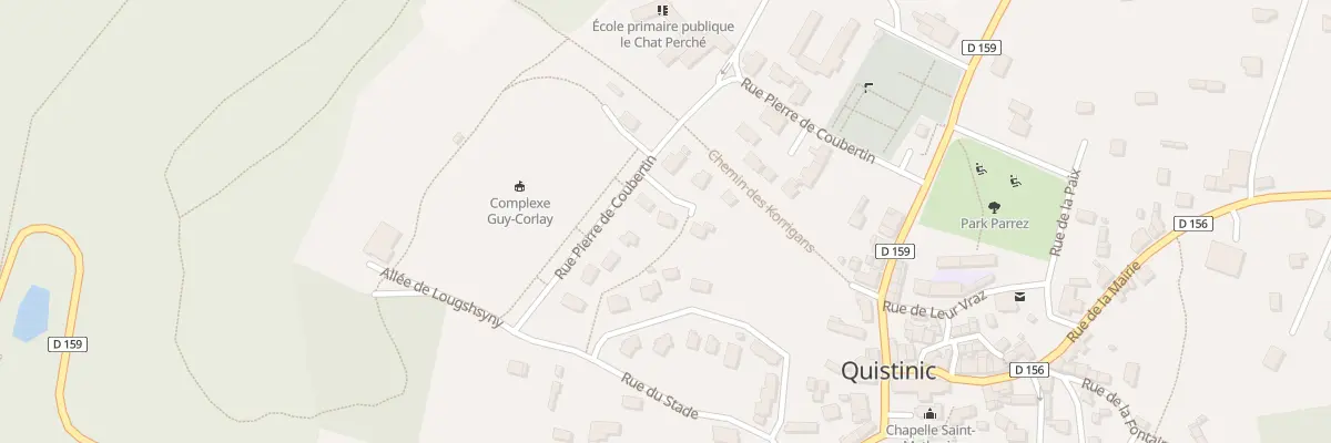 Plan du 4 Rue des Bruyères à Quistinic