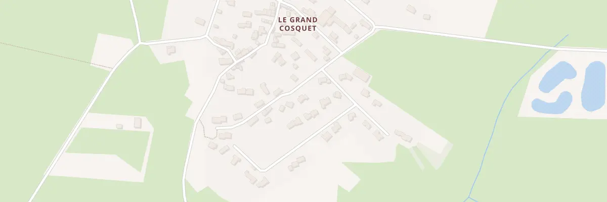 Plan du 5959 Le Grand Cosquet à Locmaria