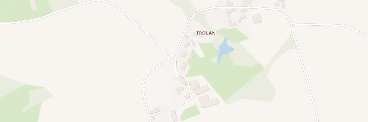 Plan du 3 Trolan à Plésidy