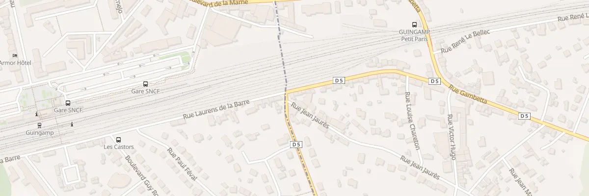 Plan du 2 Rue Sadi Carnot à Ploumagoar