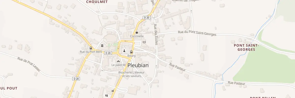 Plan du 5 Rue Pasteur à Pleubian