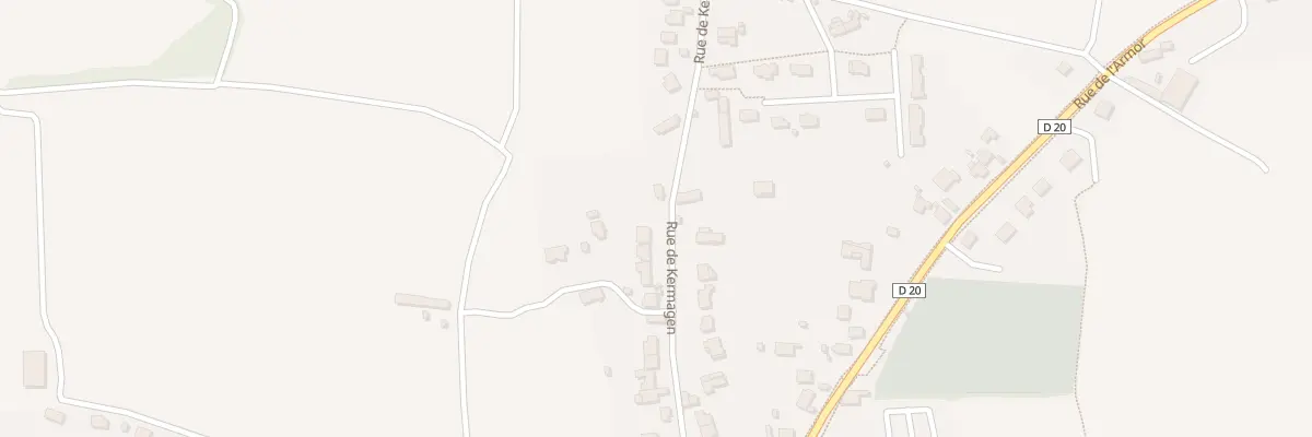 Plan du 25B Rue de Kermagen à Pleubian