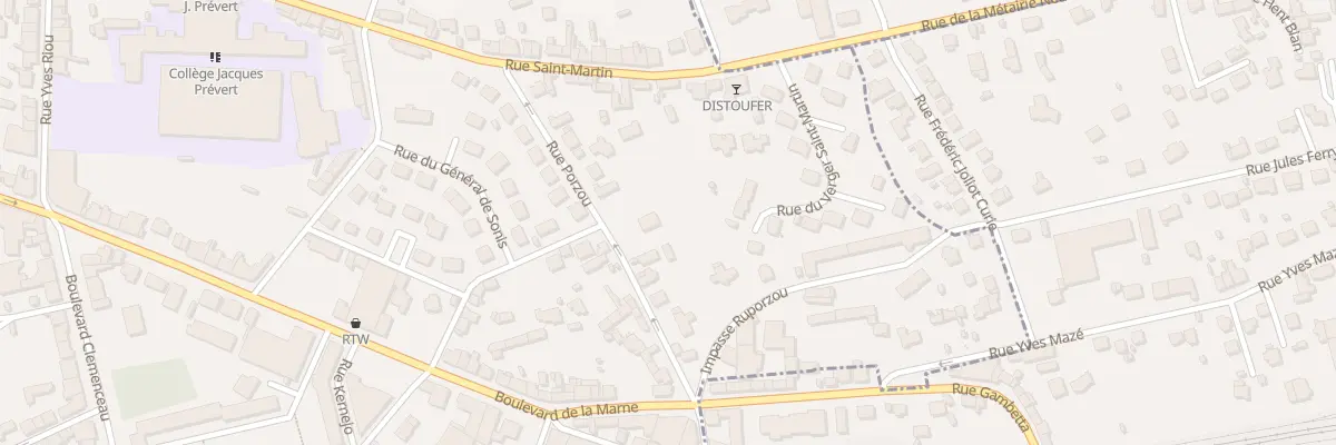 Plan du 10B Rue Porzou à Guingamp