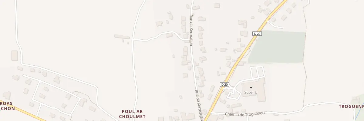 Plan du 9 Rue de Kermagen à Pleubian