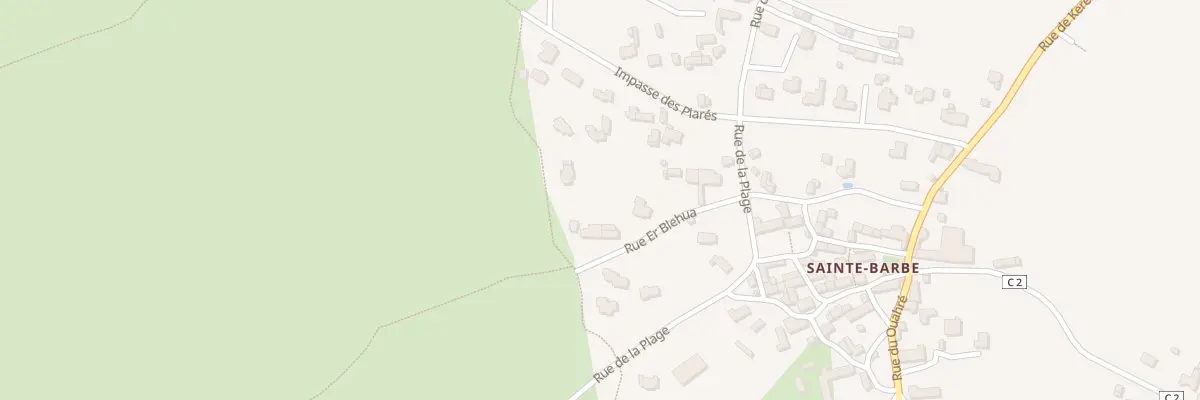 Plan du 11T Rue Er Blehua Ste Barbe à Plouharnel