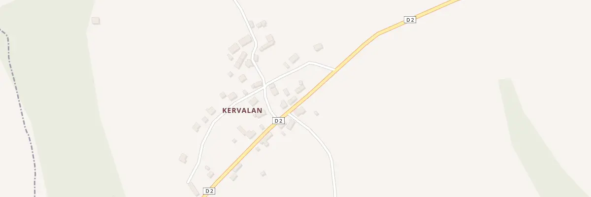 Plan du 5665 Kervallan à Melrand