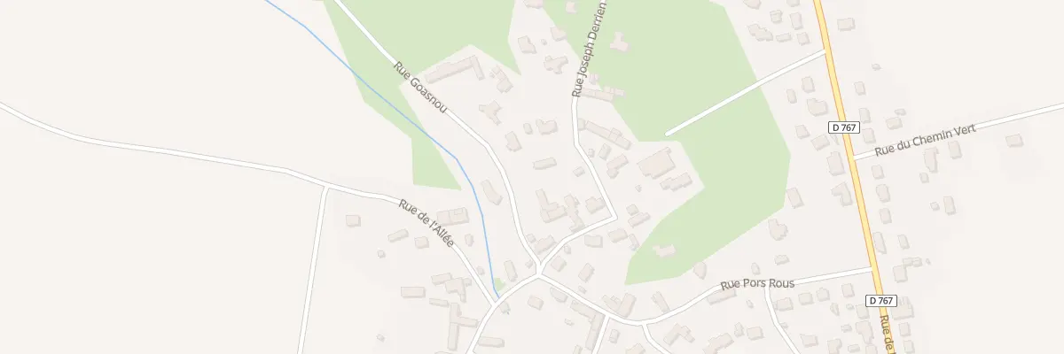 Plan du 8 Rue Goasnou à Ploumagoar