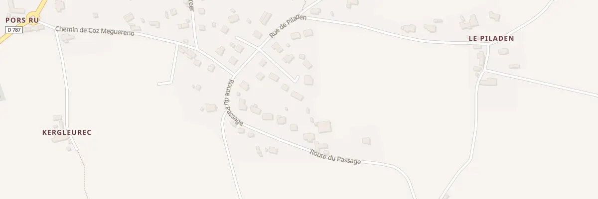 Plan du 10 Rue de Piladen à Pleudaniel