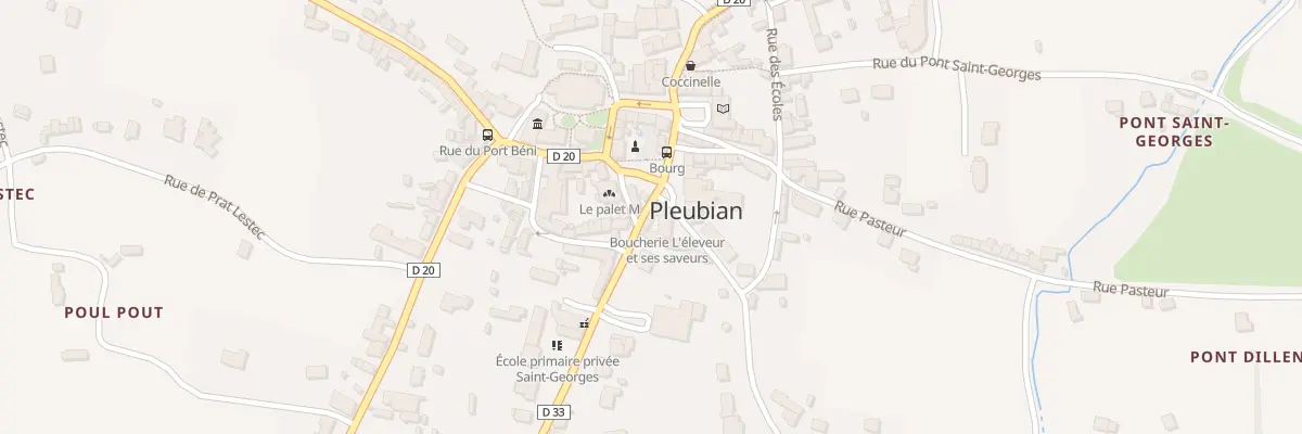 Plan du 3 Rue Pleumeur à Pleubian