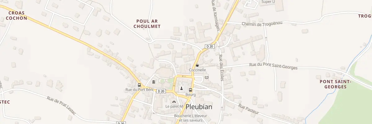 Plan du 5 Rue de l’Armor à Pleubian