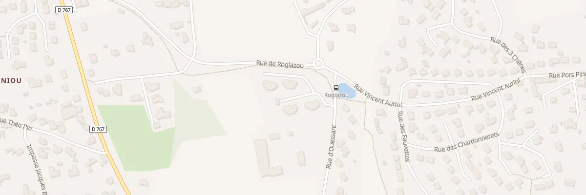 Plan du 1 Rue d’Ouessant à Ploumagoar