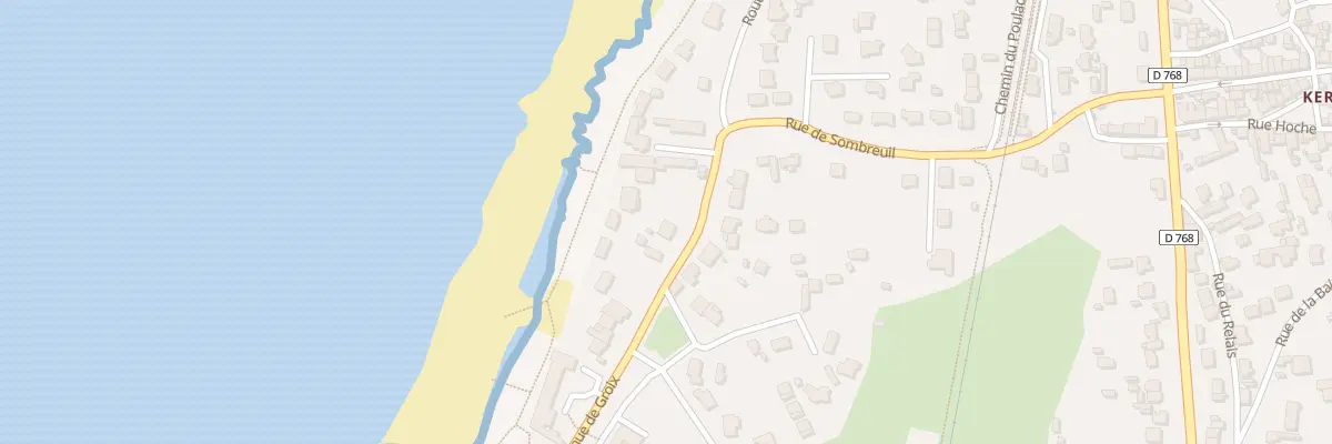 Plan du 23 Av de Groix à Saint-Pierre-Quiberon