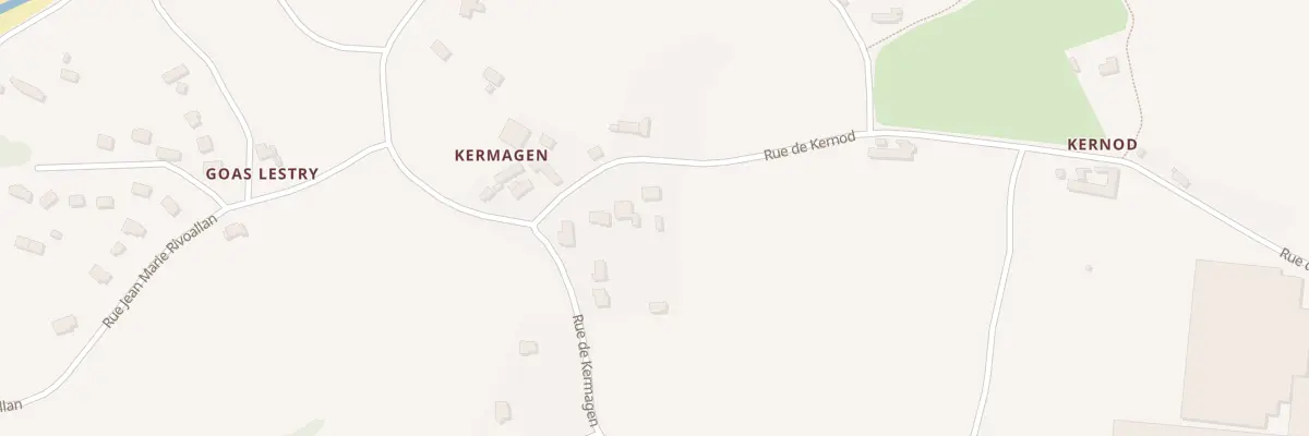 Plan du 6 Rue de Kernod à Pleubian