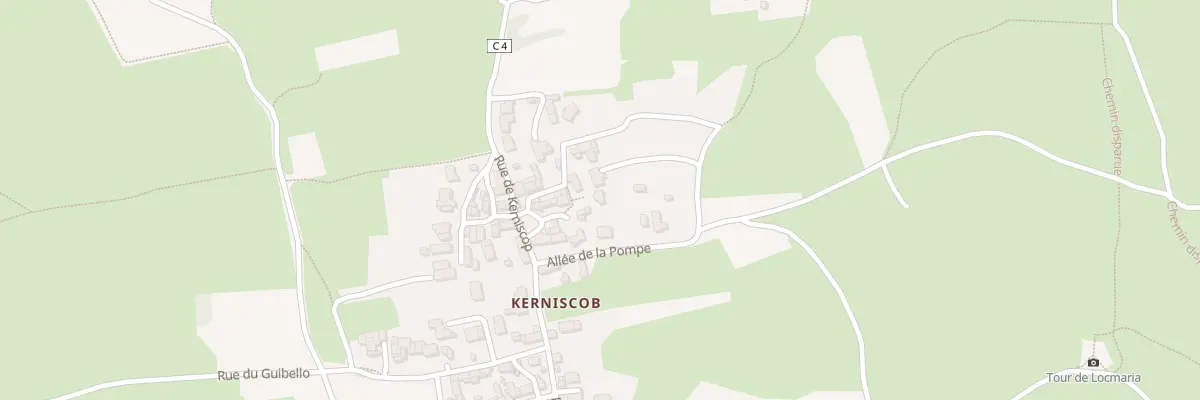 Plan du 9 Pl du Fournil à Quiberon