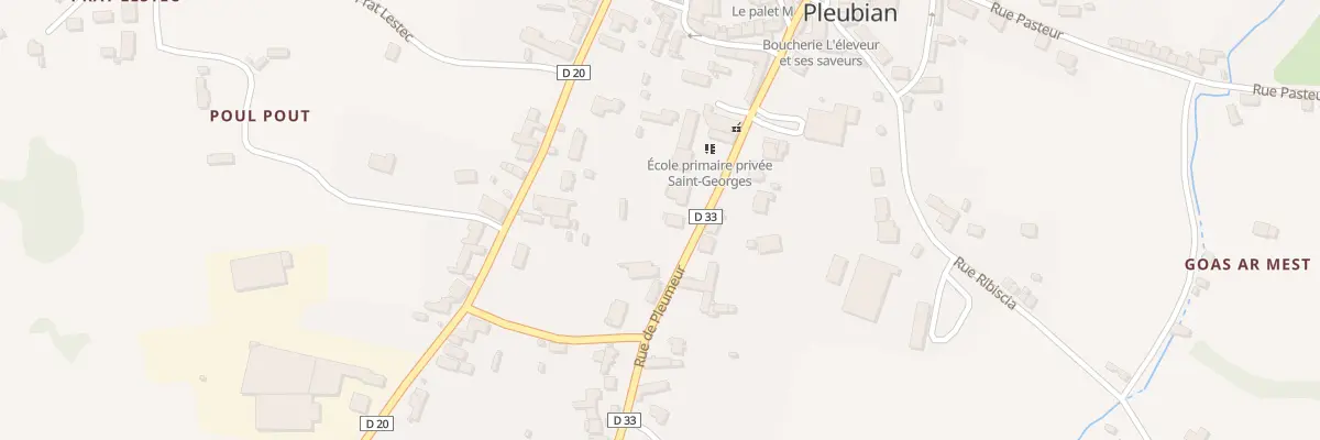 Plan du 12 Rue Pleumeur à Pleubian