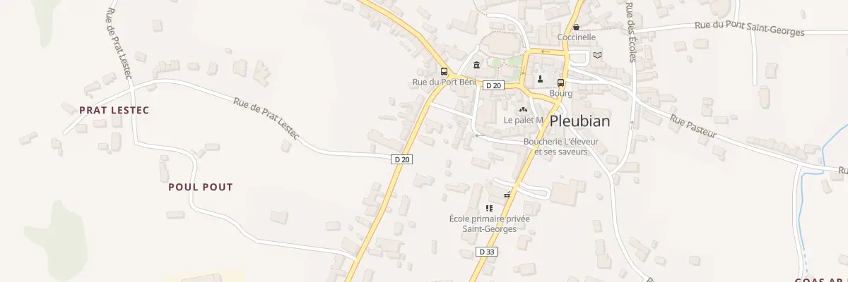 Plan du 5 Rue Erwan Berthou à Pleubian