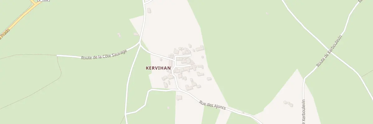 Plan du 5 Pl de Kervihan à Saint-Pierre-Quiberon