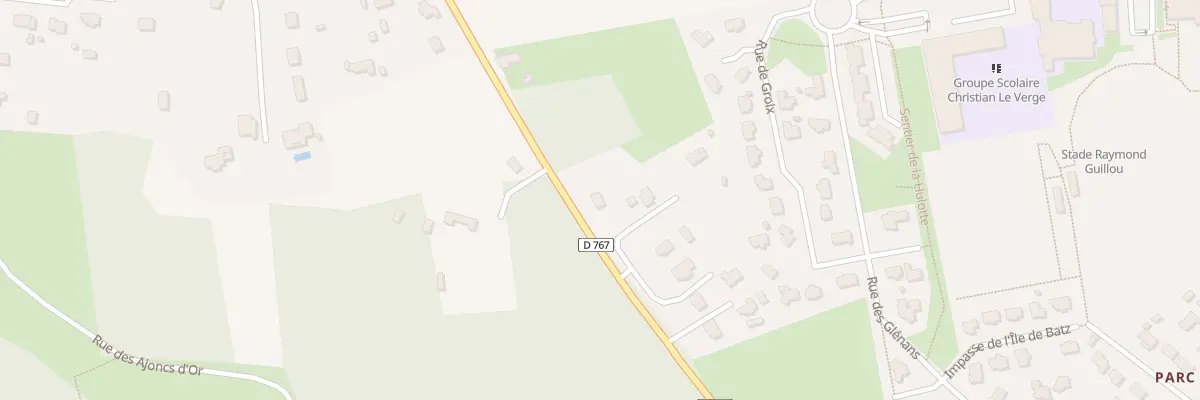 Plan du 51 Rue du Pavillon Bleu à Ploumagoar