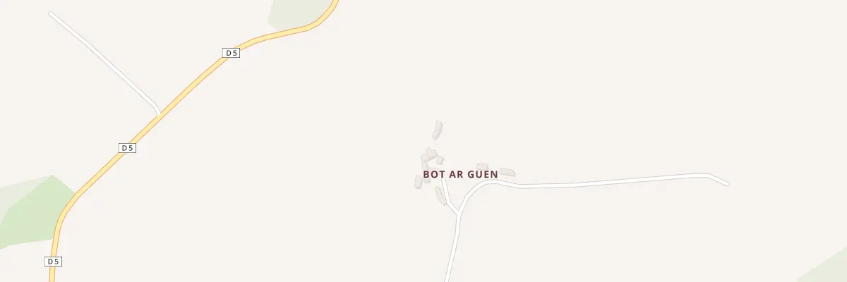 Plan du 5 Botarguen Bras à Kerpert