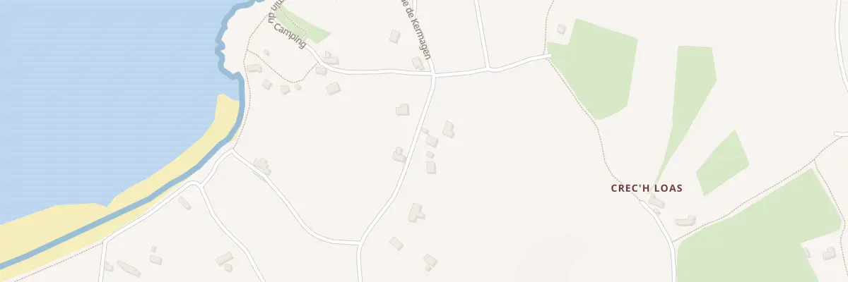 Plan du 90 Rue de Kermagen à Pleubian