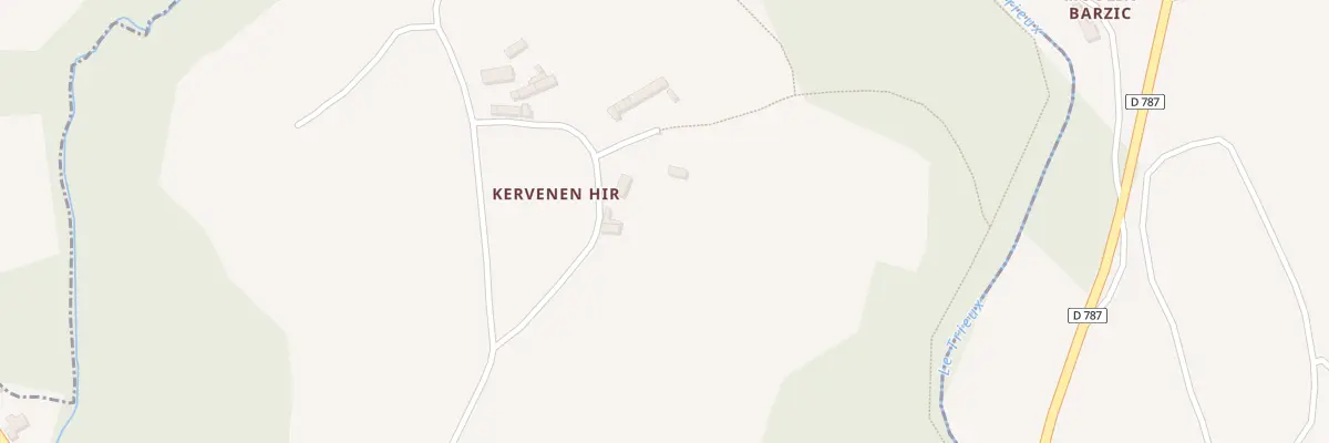 Plan du 3 Kervenen Hir à Trégonneau