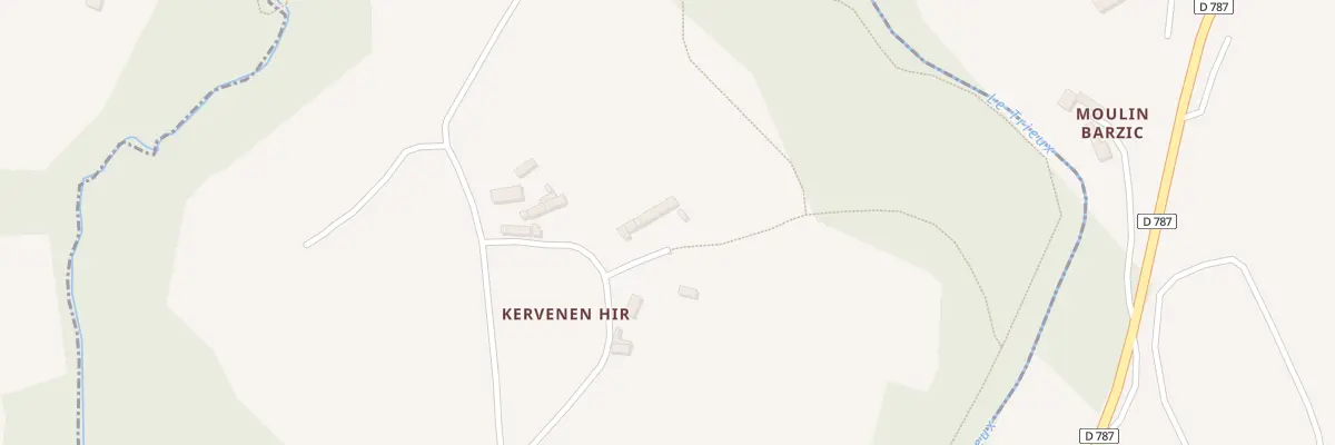 Plan du 4 Kervenen Hir à Trégonneau