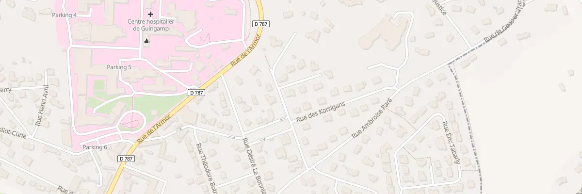 Plan du 6 Rue Jacques Prévert à Pabu