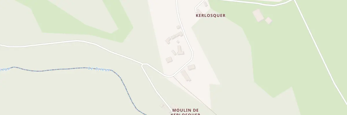 Plan du 14 Kerlosquer à Ploumagoar