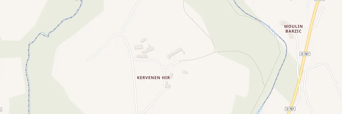 Plan du 4B Kervenen Hir à Trégonneau