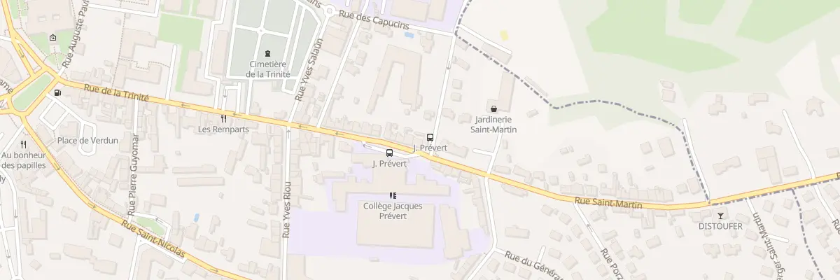 Plan du 53 Rue de la Trinité à Guingamp