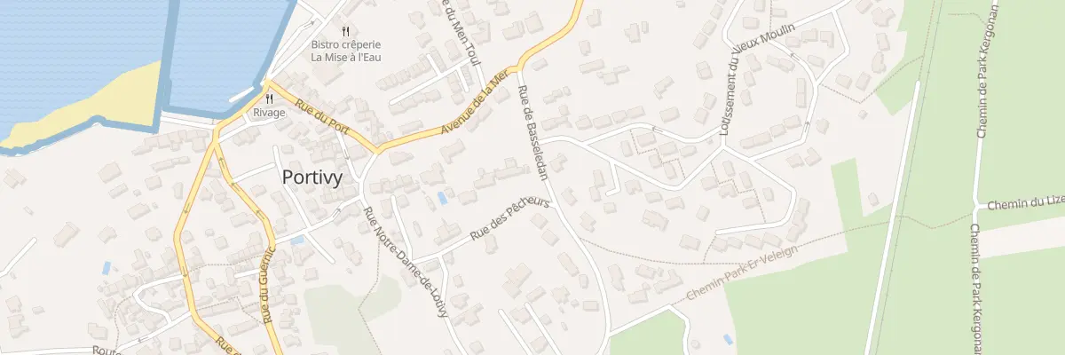 Plan du 15 Rue des Pêcheurs à Saint-Pierre-Quiberon