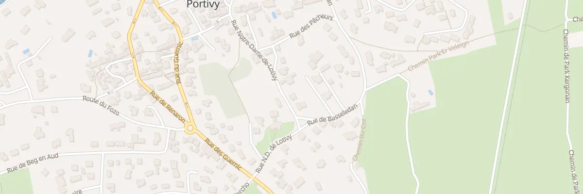 Plan du 12B Rue Notre Dame de Lotivy à Saint-Pierre-Quiberon