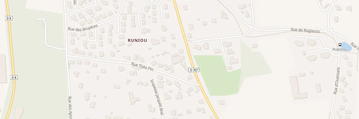 Plan du 20 Rue du Pavillon Bleu à Ploumagoar
