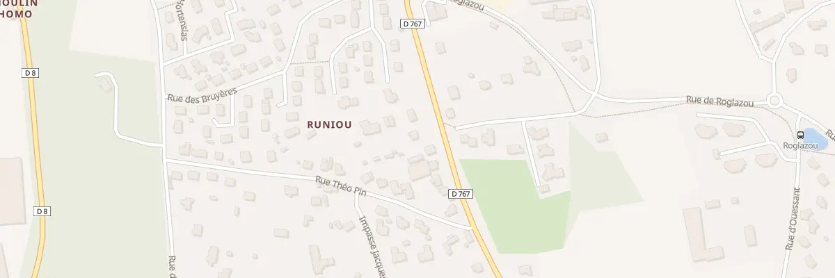Plan du 16 Rue du Pavillon Bleu à Ploumagoar