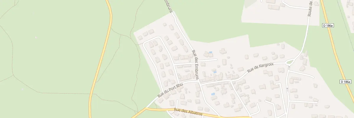Plan du 8 Rue des Galets à Saint-Pierre-Quiberon
