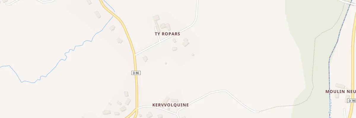 Plan du 5211 Ty Ropars à Trégonneau