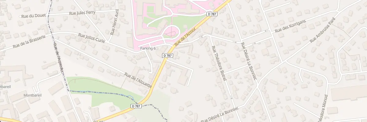 Plan du 10 Rue de l’Armor à Pabu