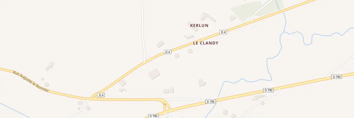 Plan du 6047 Kerlun à Saint-Nicolas-du-Pélem
